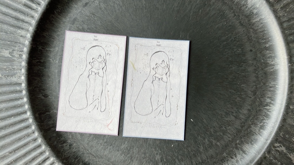 マリアの物想い---蔵書票