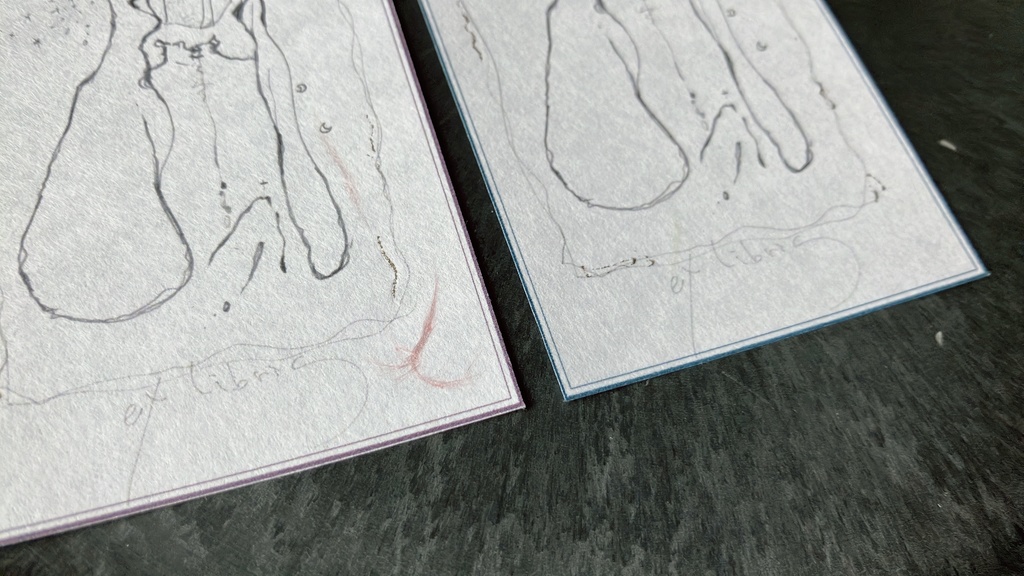 マリアの物想い---蔵書票