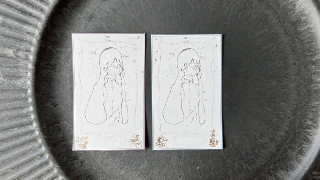 マリアの物想い---蔵書票