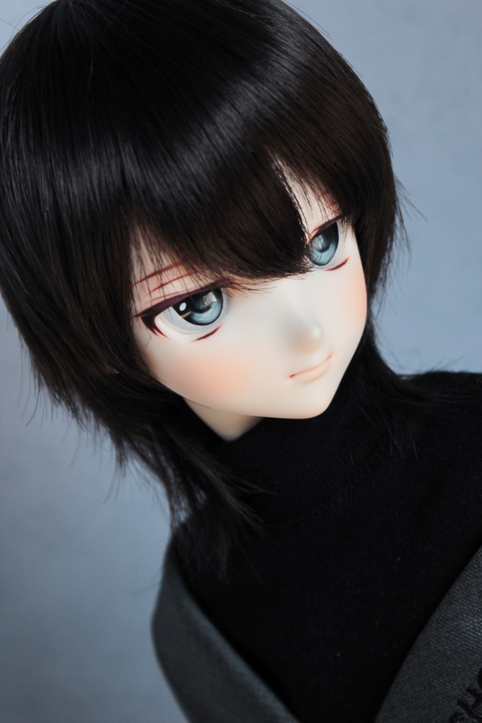 カスタムヘッドDDH-09 セミホワイトレジン盛り(難あり)+アイ