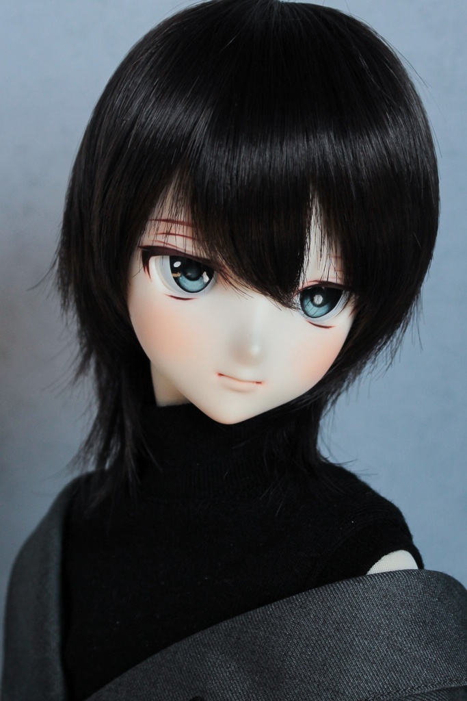 カスタムヘッドDDH-09 セミホワイトレジン盛り(難あり)+アイ