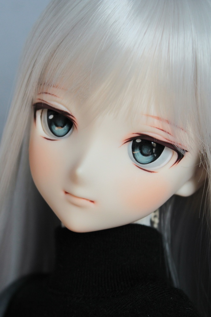 カスタムヘッドDDH-09 セミホワイトレジン盛り(難あり)+アイ