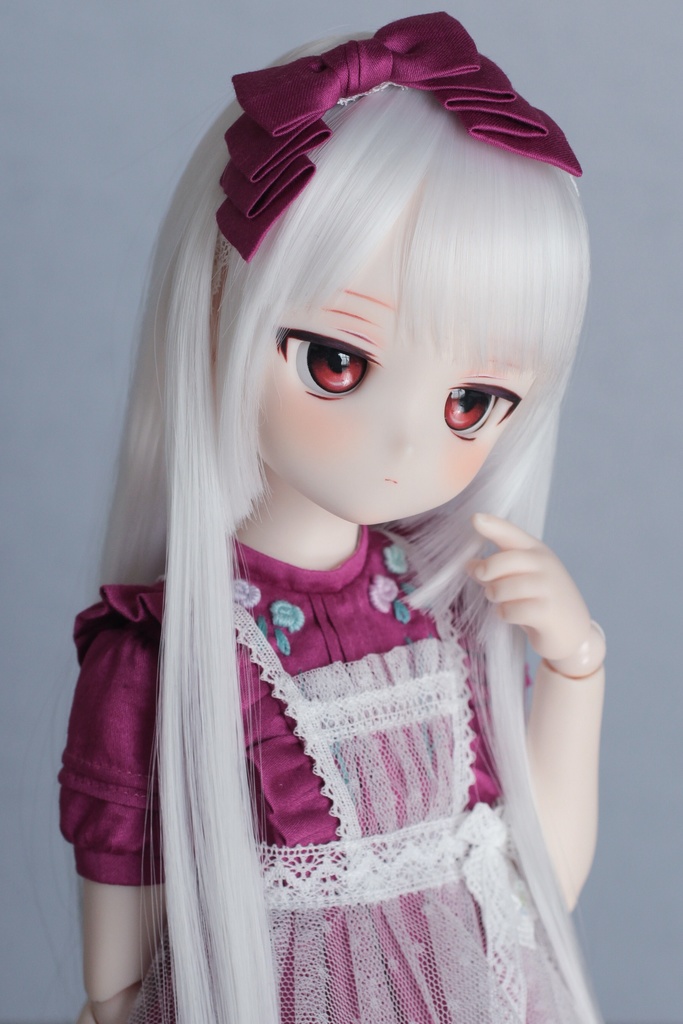 カスタムヘッドDDH-29 セミホワイト+おまけアイ