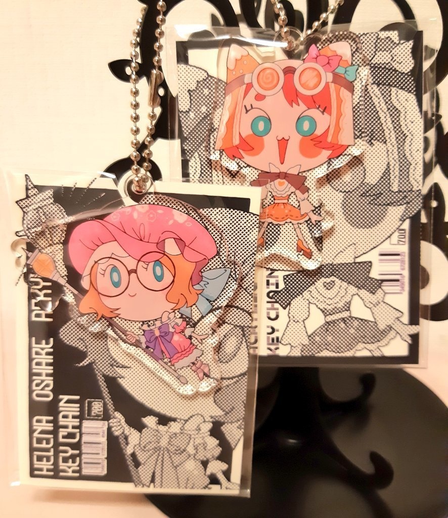 おしゃちびアクリルキーホルダー