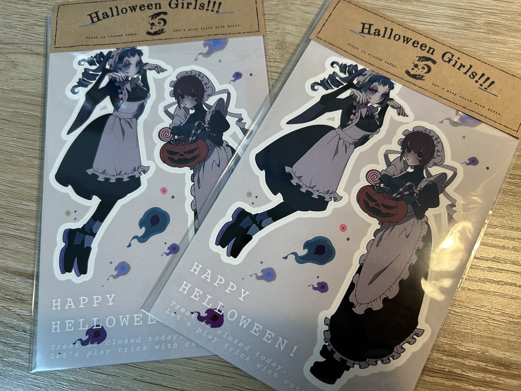 GIRLSステッカー ハロウィンVer.