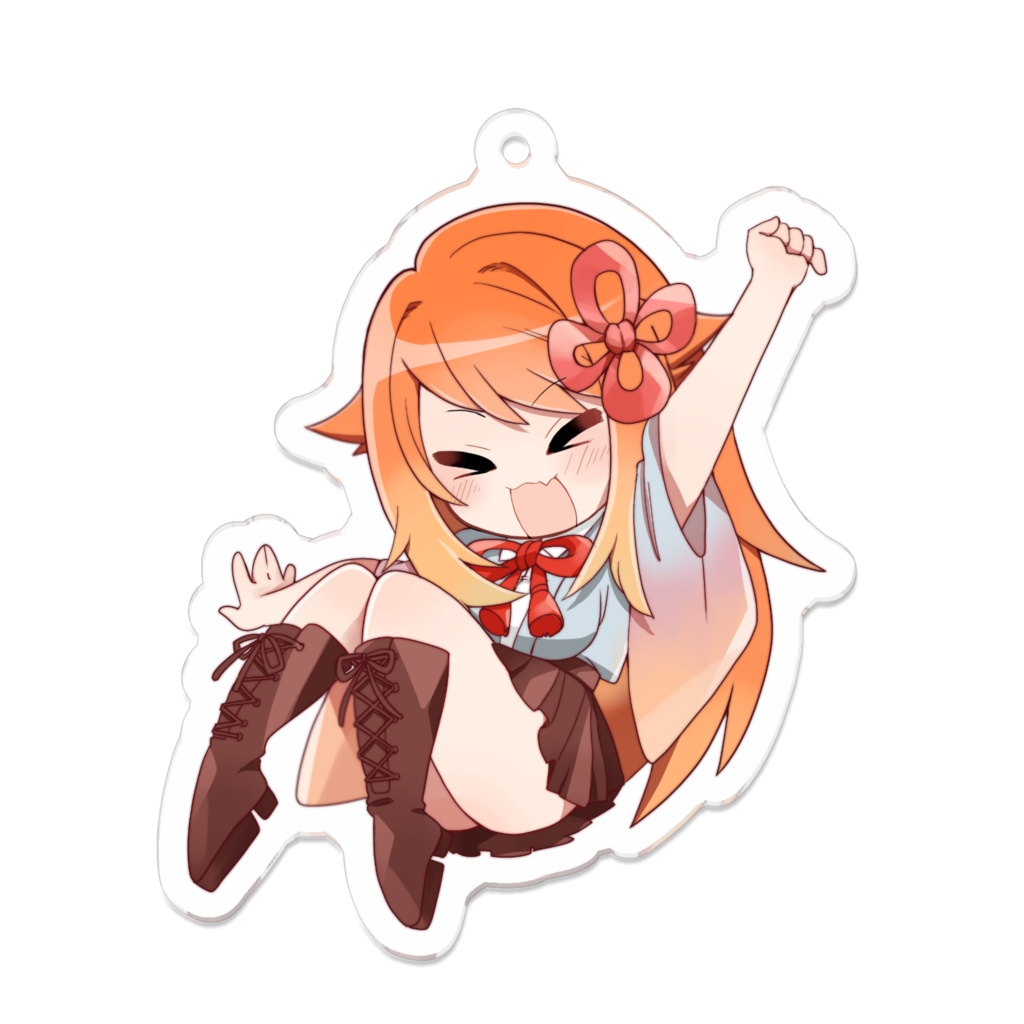 りょうアクリルキーホルダー【いえーい】