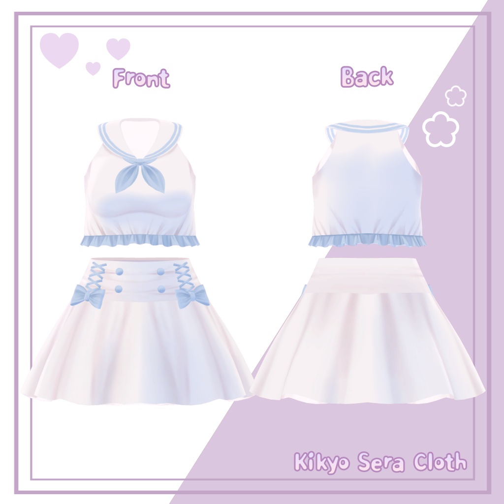 桔梗専用】 VRC用 Sera_Cloth - cherry neru - BOOTH