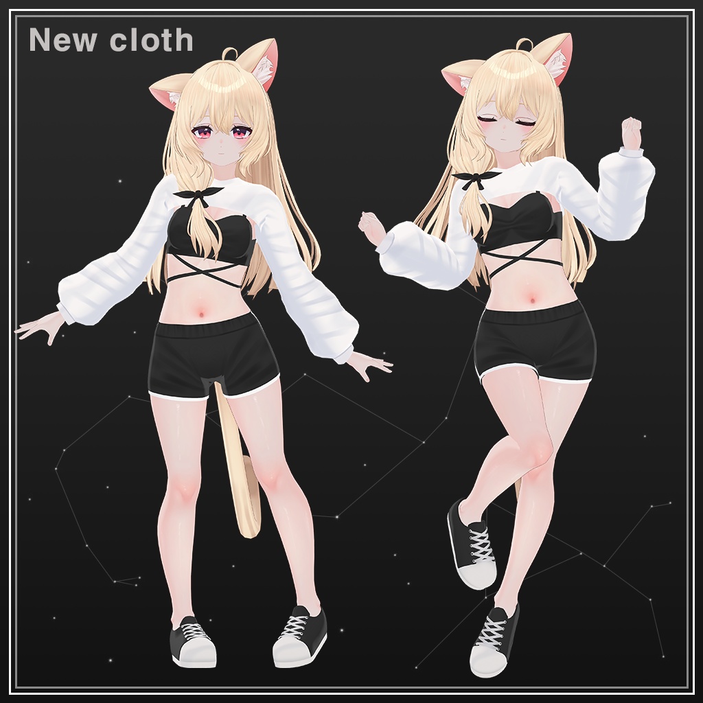 オリジナル3dモデル 「アイラ」 -Aira- 아이라