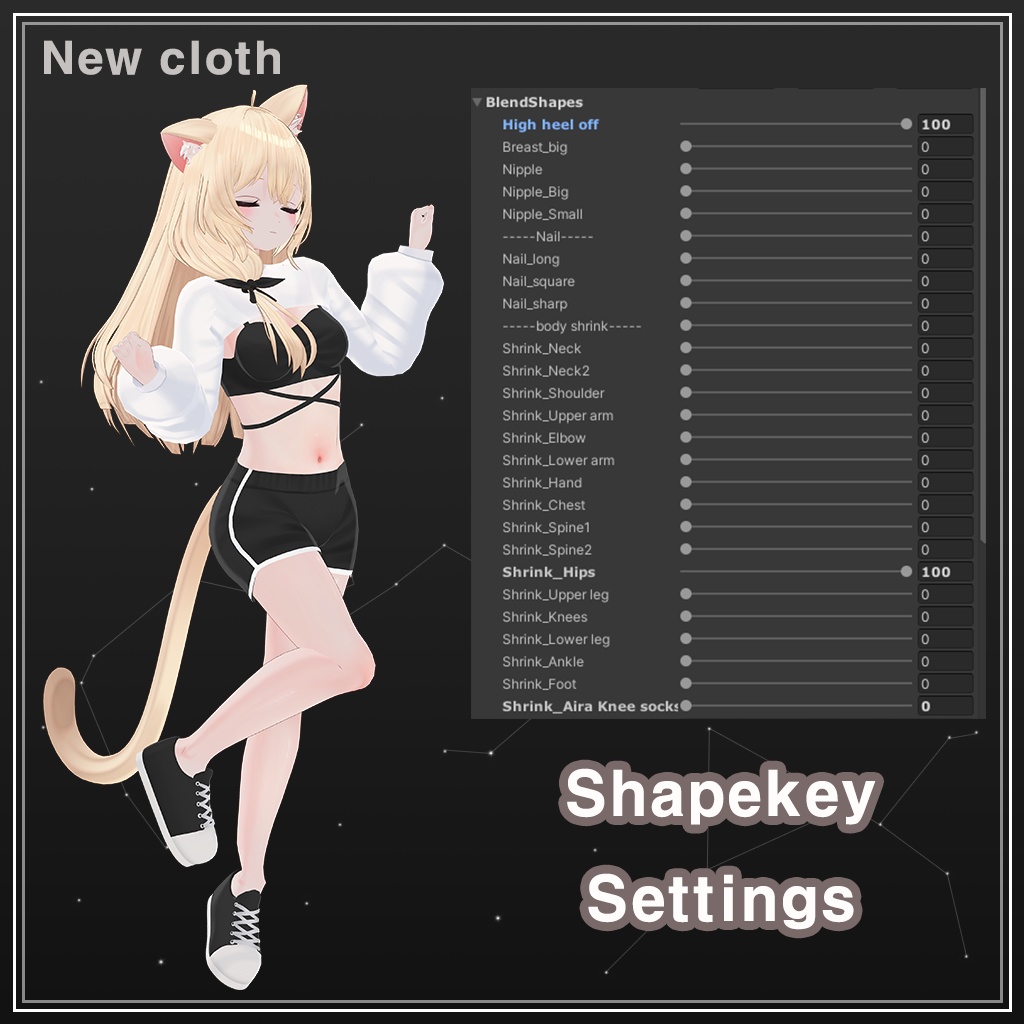 オリジナル3dモデル 「アイラ」 -Aira- 아이라