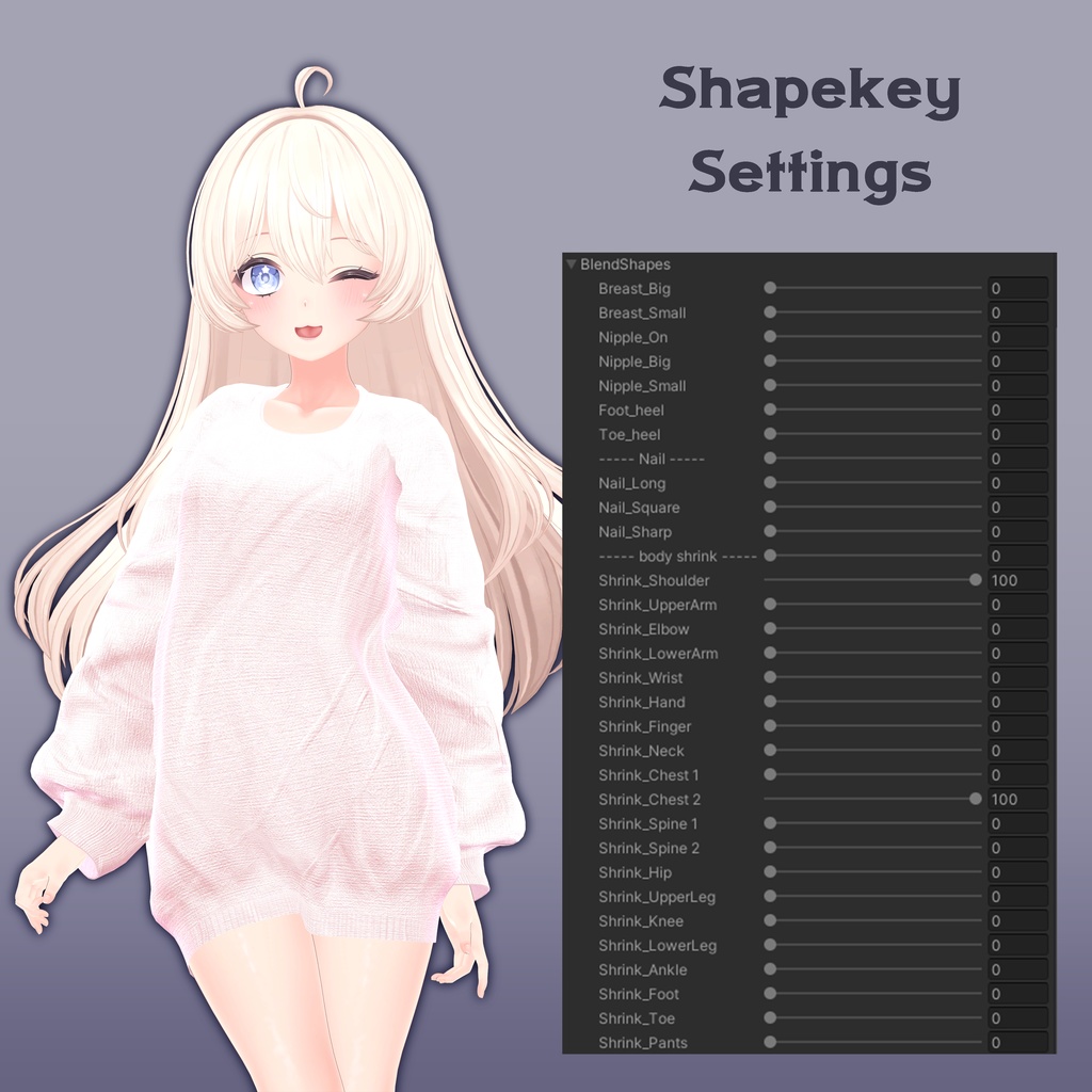 オリジナル3dモデル 「かなえ」 Kanae 카나에