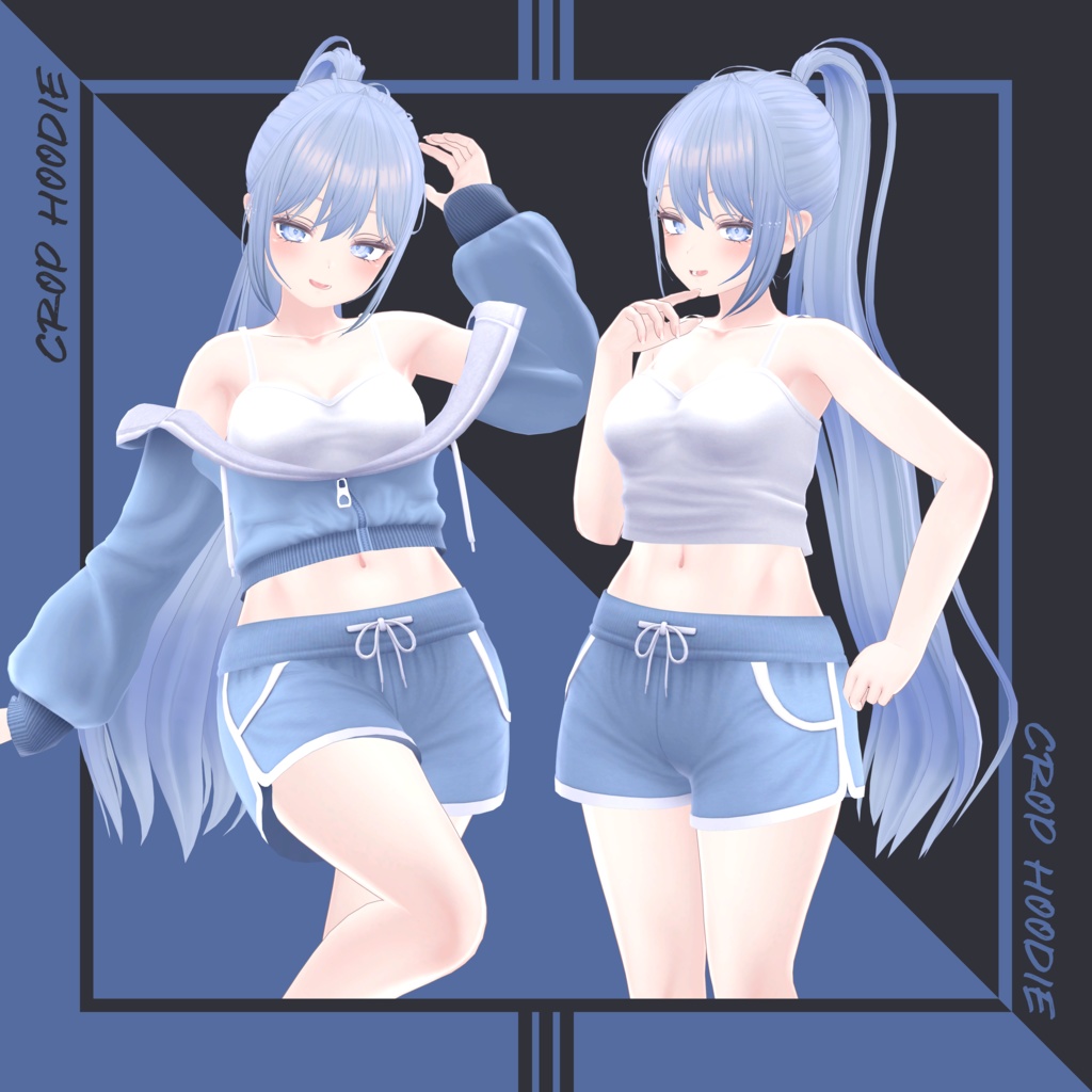 【PB対応】Selestia Crop Hoodie