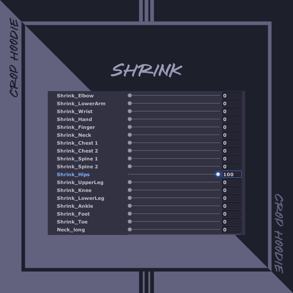 【PB対応】Selestia Crop Hoodie