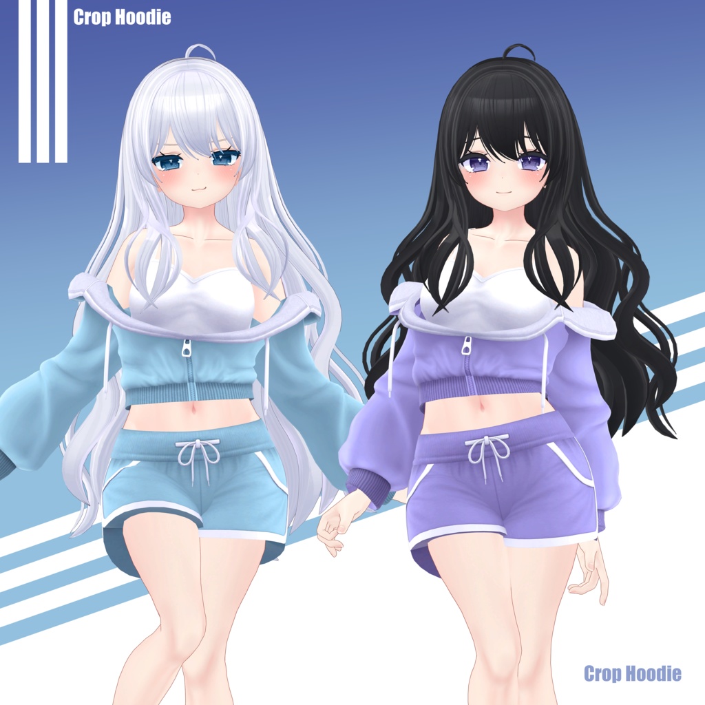 【PB対応】Maya Crop Hoodie