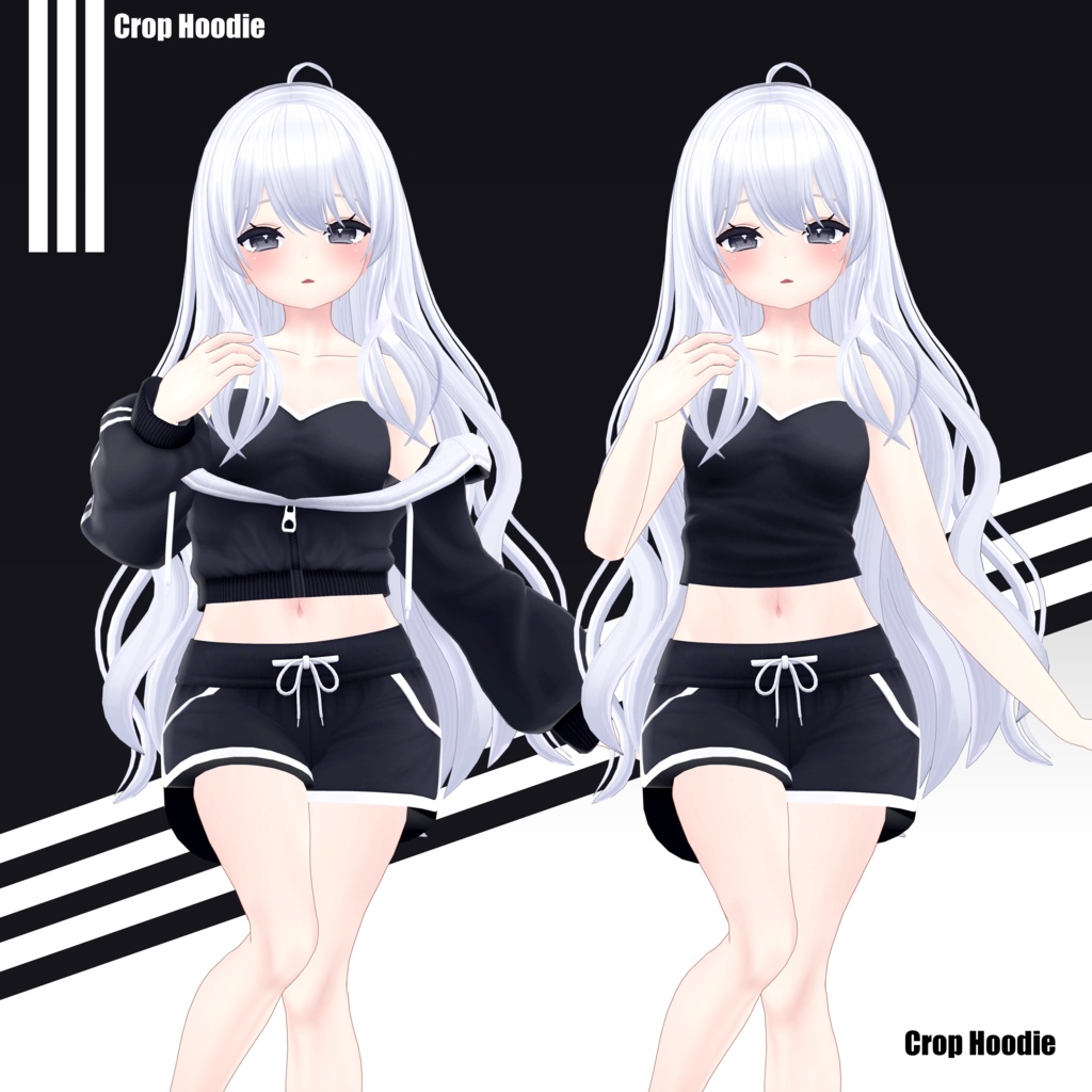【PB対応】Maya Crop Hoodie