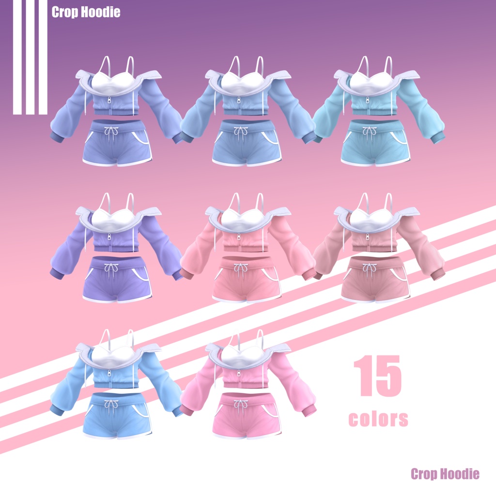 【PB対応】Maya Crop Hoodie