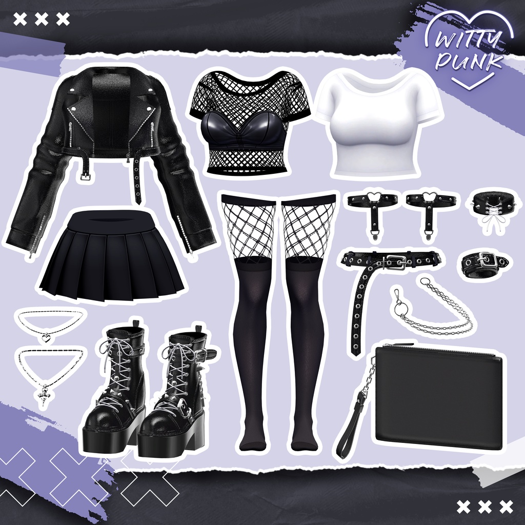 【5アバター対応】Witty_Punk