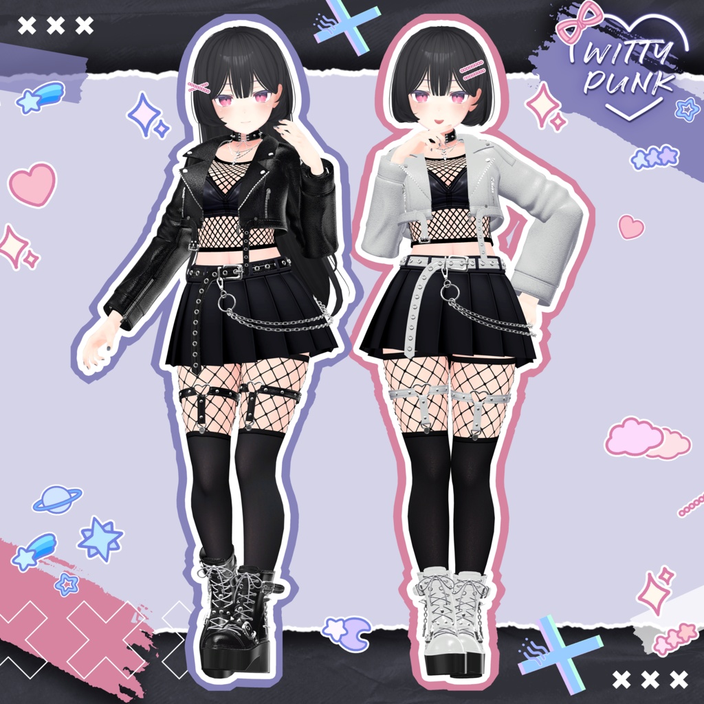 【5アバター対応】Witty_Punk