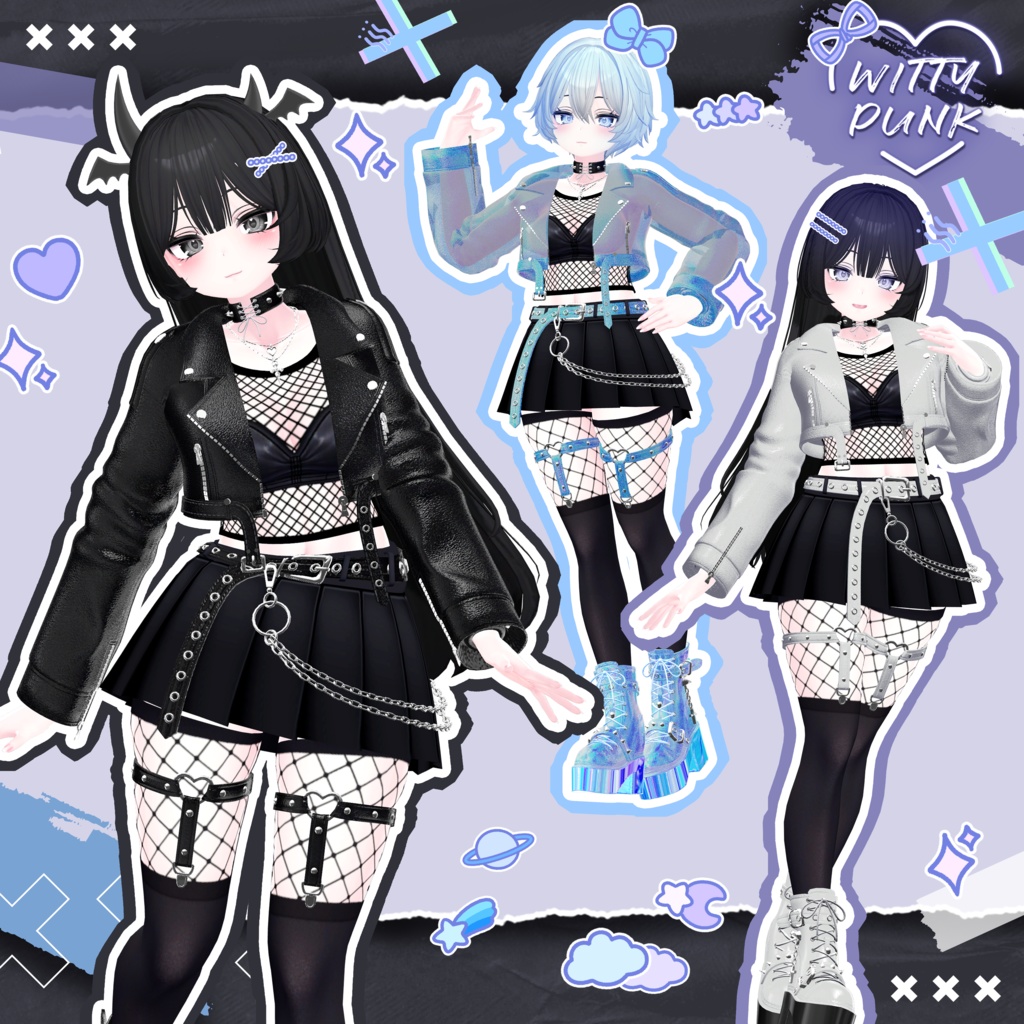 【5アバター対応】Witty_Punk