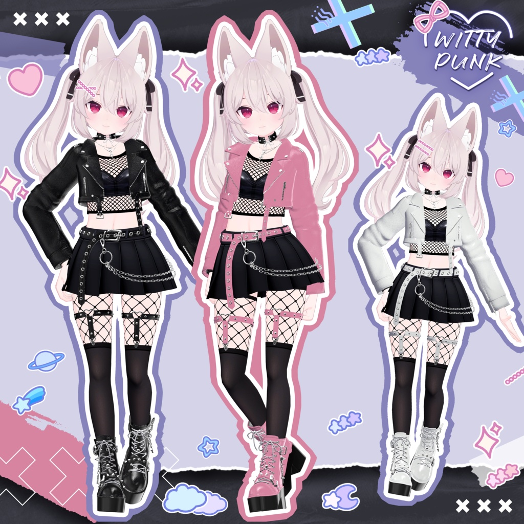 【5アバター対応】Witty_Punk