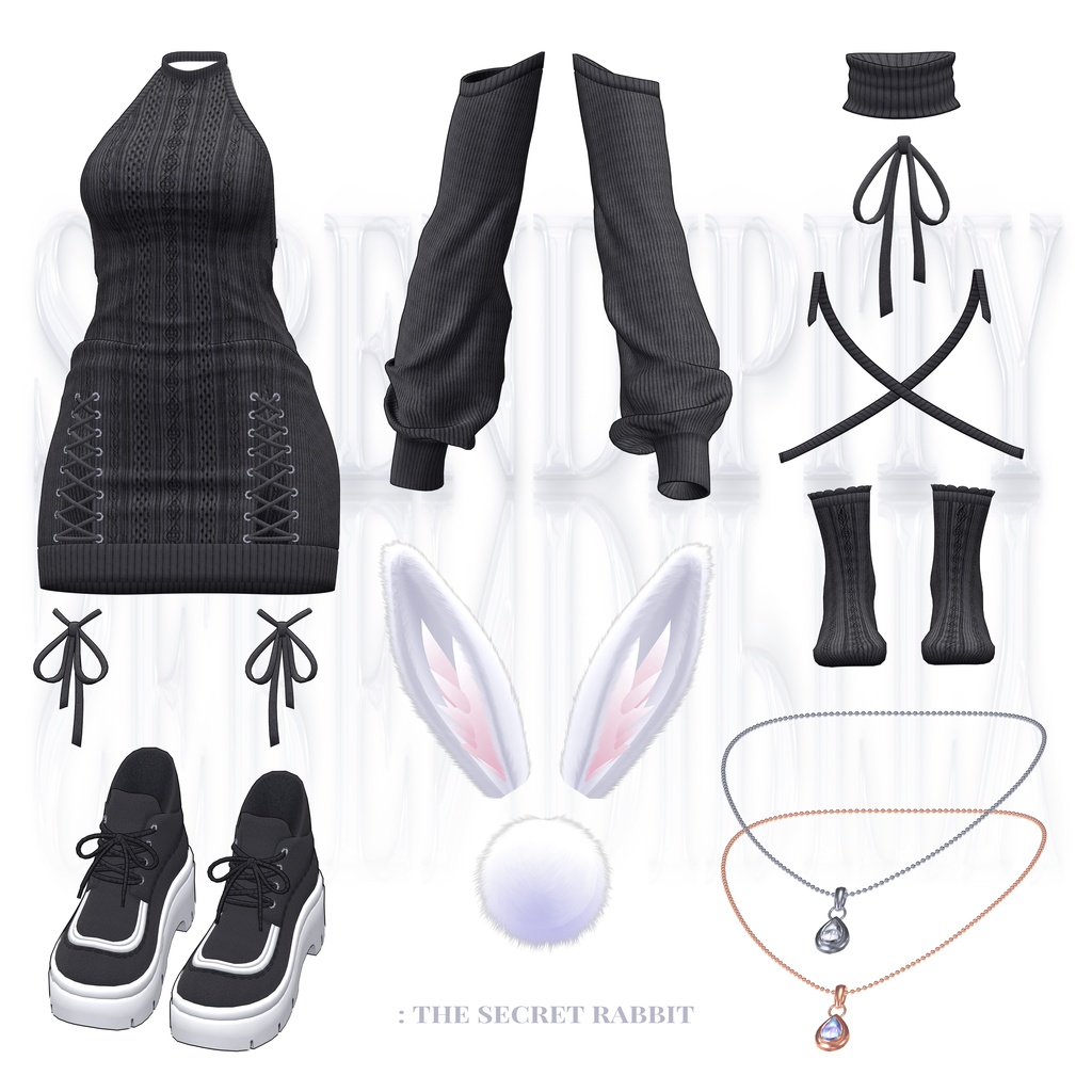 【11アバター対応】🐇Serendipity : The Secret Rabbit🐇