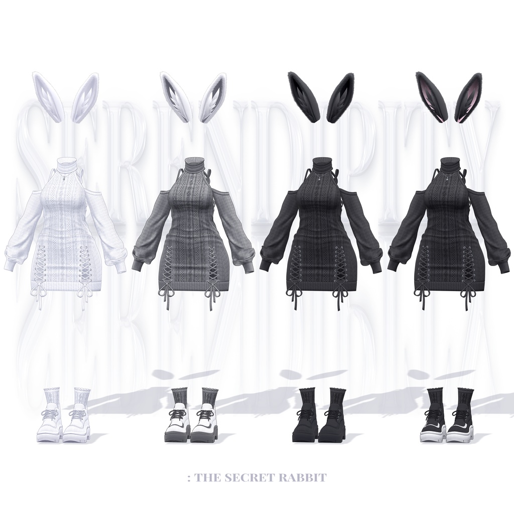 【11アバター対応】🐇Serendipity : The Secret Rabbit🐇