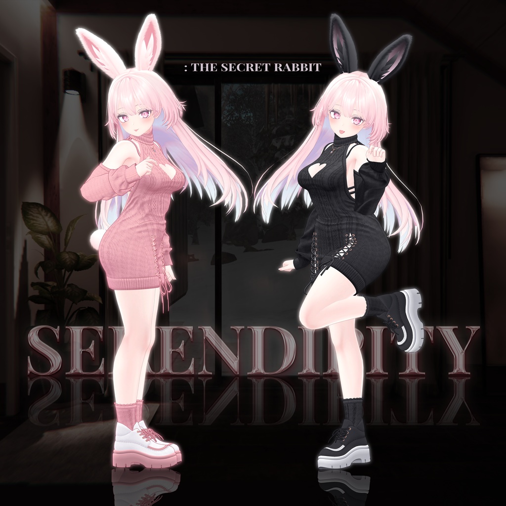 【11アバター対応】🐇Serendipity : The Secret Rabbit🐇