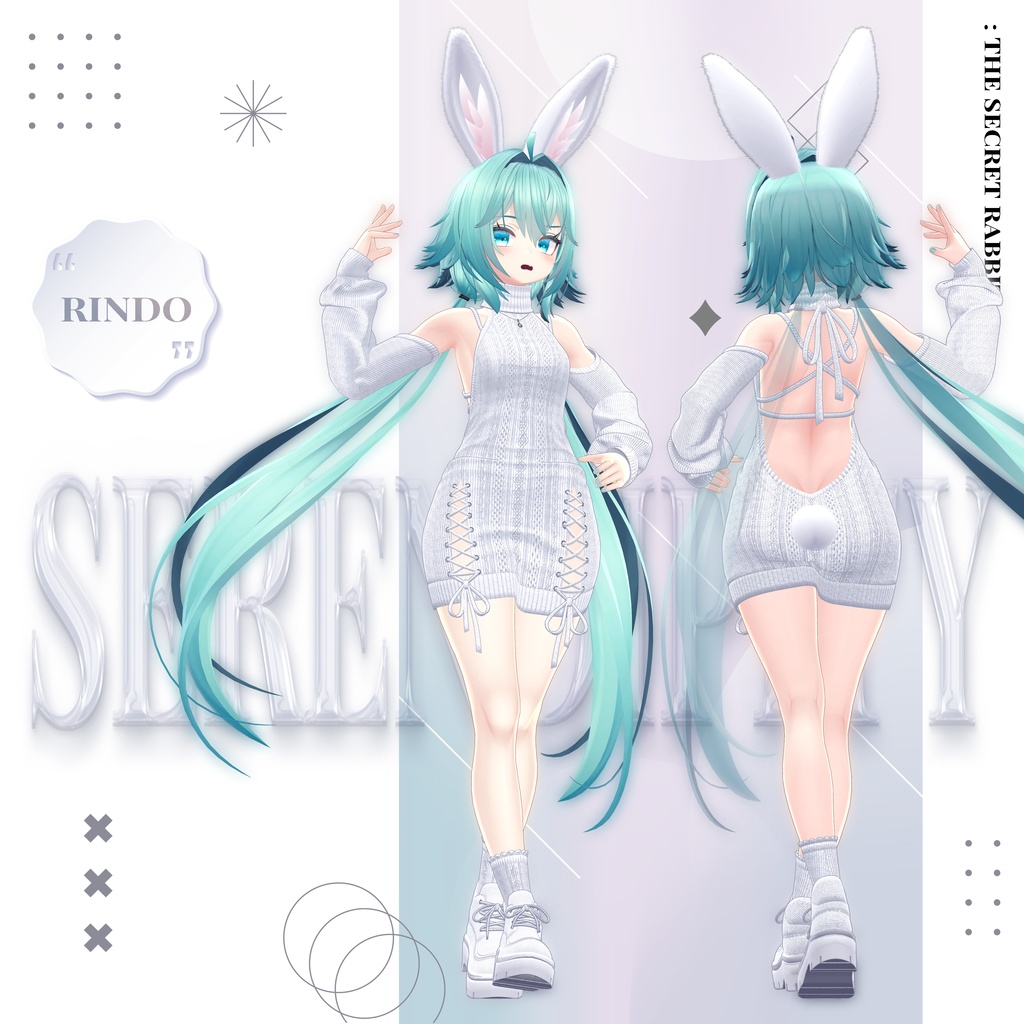 【11アバター対応】🐇Serendipity : The Secret Rabbit🐇