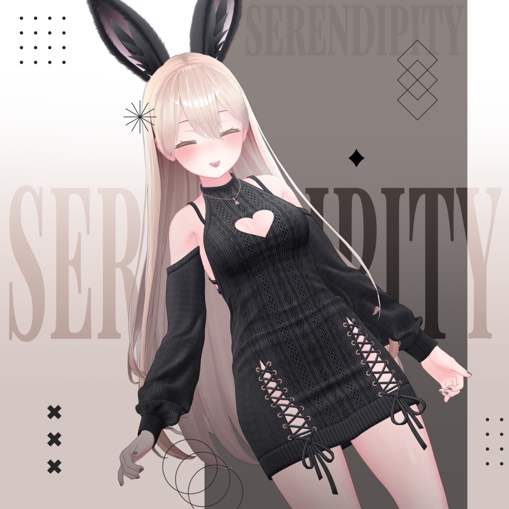 【11アバター対応】🐇Serendipity : The Secret Rabbit🐇