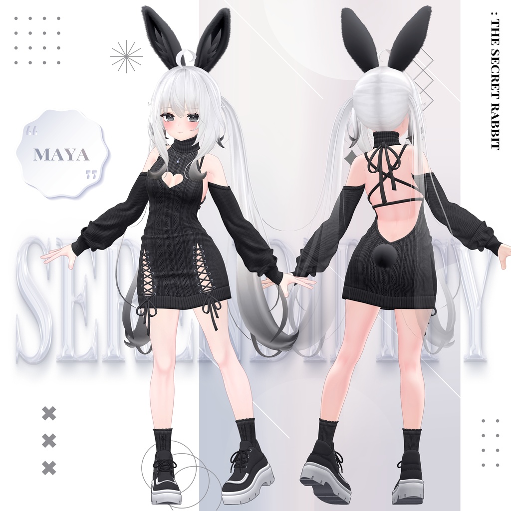 【11アバター対応】🐇Serendipity : The Secret Rabbit🐇