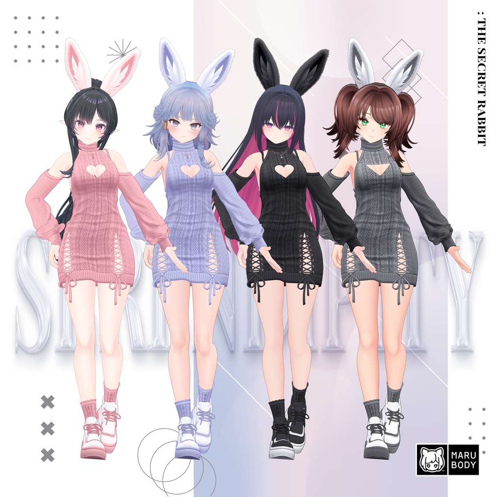 【11アバター対応】🐇Serendipity : The Secret Rabbit🐇