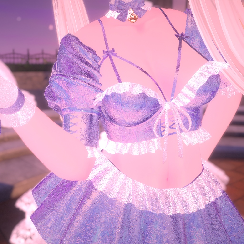 【5アバター対応】Scarlett : Cat under the moonlight