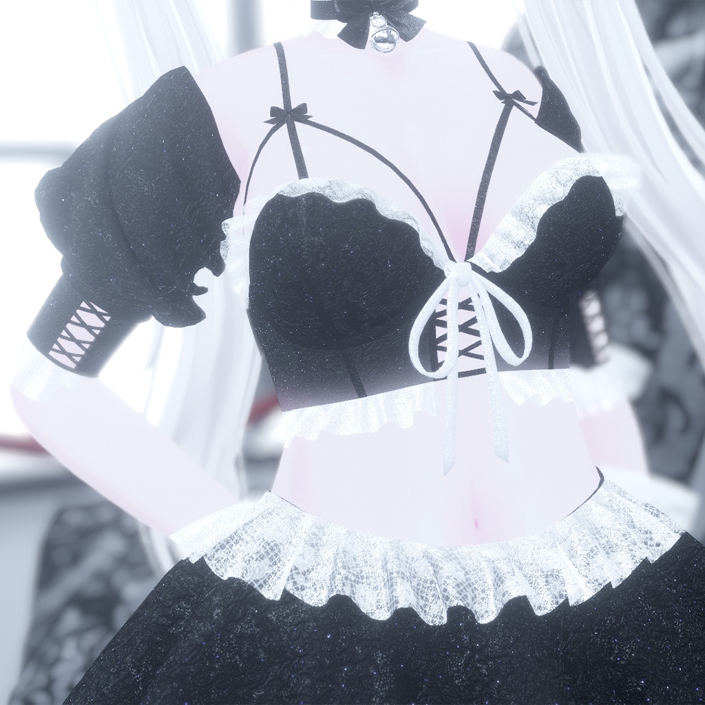 【5アバター対応】Scarlett : Cat under the moonlight