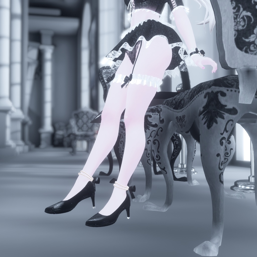 【5アバター対応】Scarlett : Cat under the moonlight