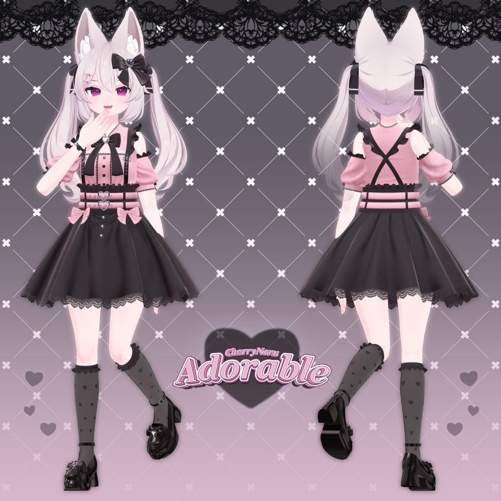 【6アバター対応】🎀Adorable 🎀