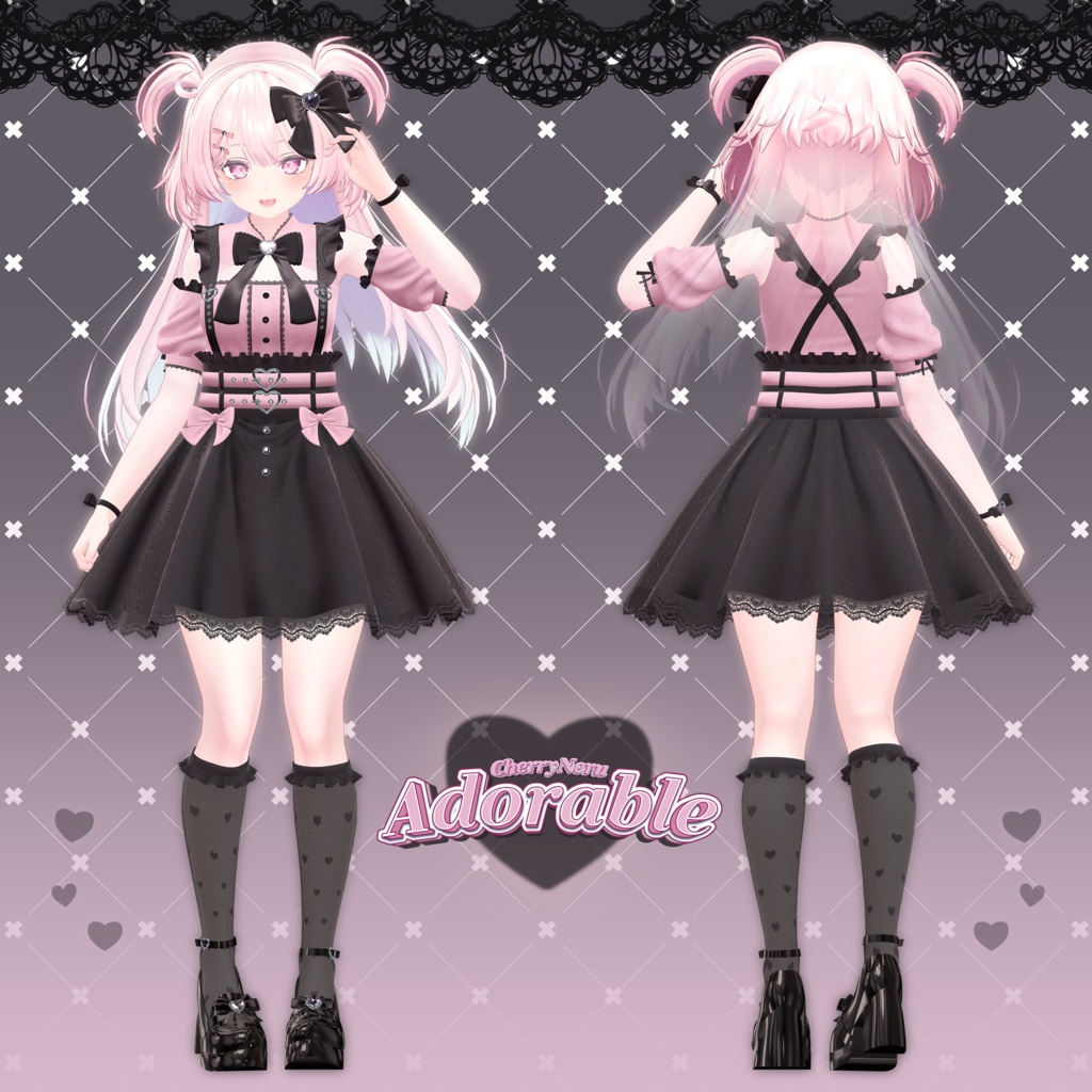 【6アバター対応】🎀Adorable 🎀