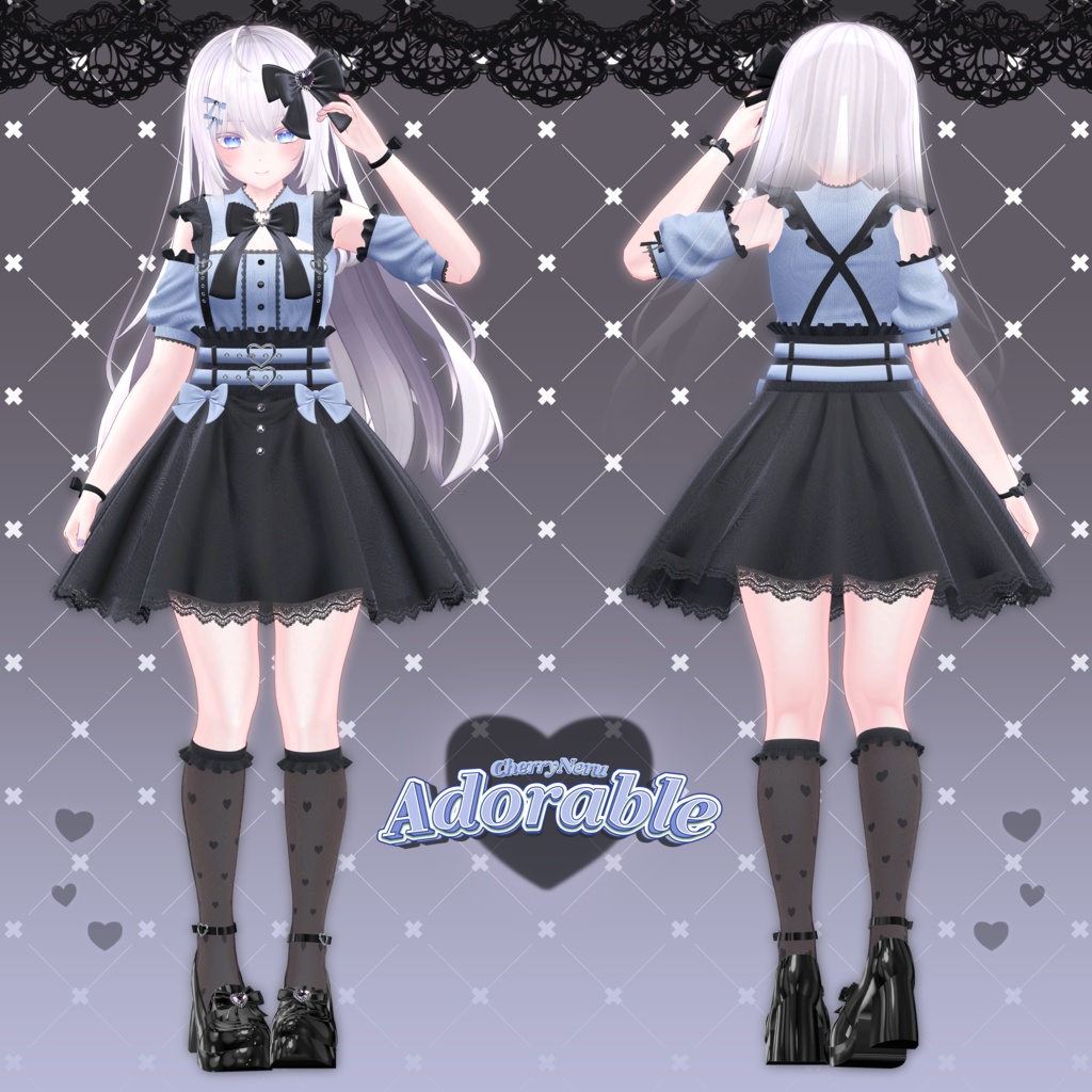 【6アバター対応】🎀Adorable 🎀