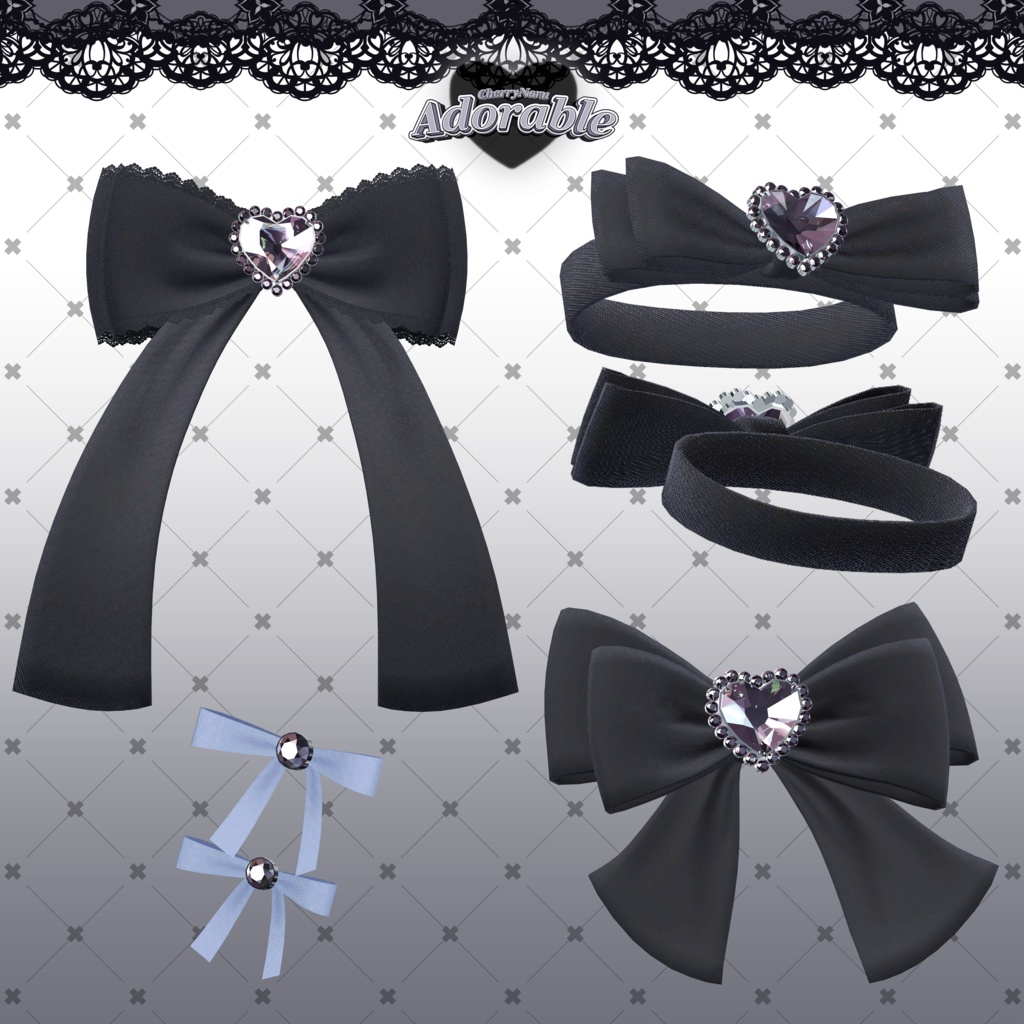 【6アバター対応】🎀Adorable 🎀