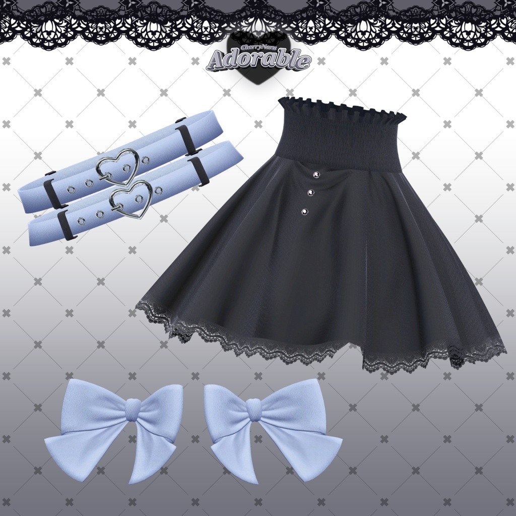 【6アバター対応】🎀Adorable 🎀