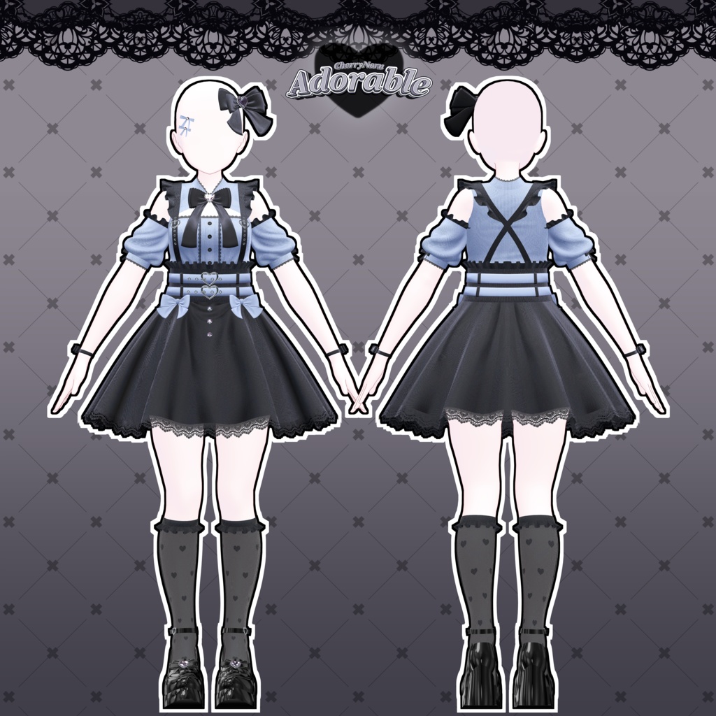 【6アバター対応】🎀Adorable 🎀