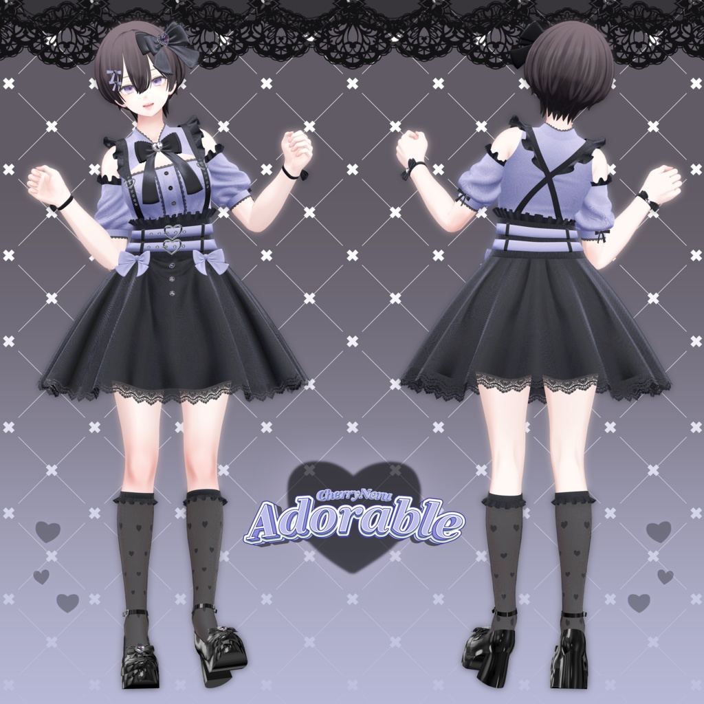 【6アバター対応】🎀Adorable 🎀