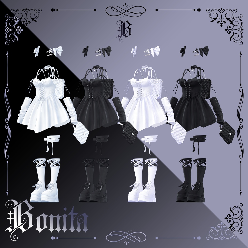 【7アバター対応】🖤Bonita🖤