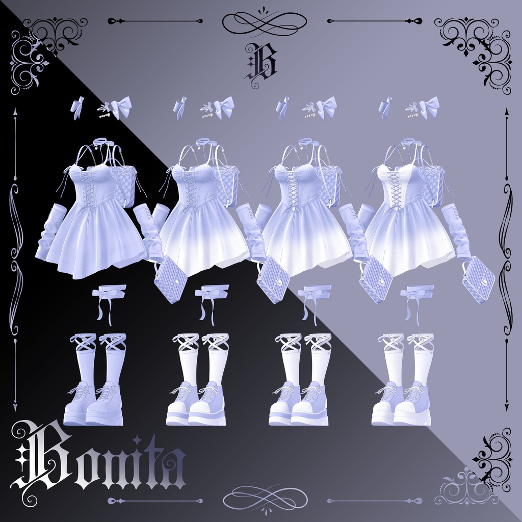 【7アバター対応】🖤Bonita🖤