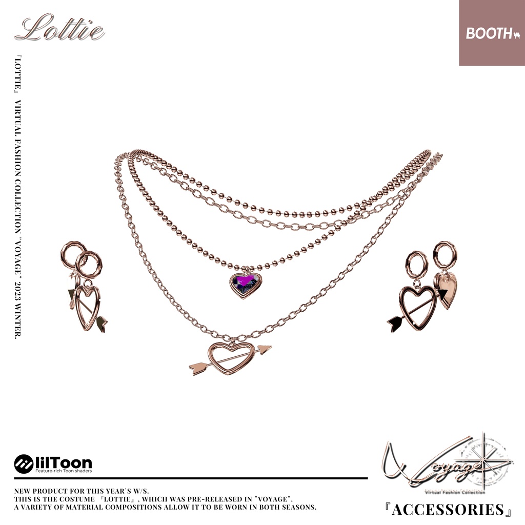 【7アバター対応】✨Lottie✨Voyage出展衣装