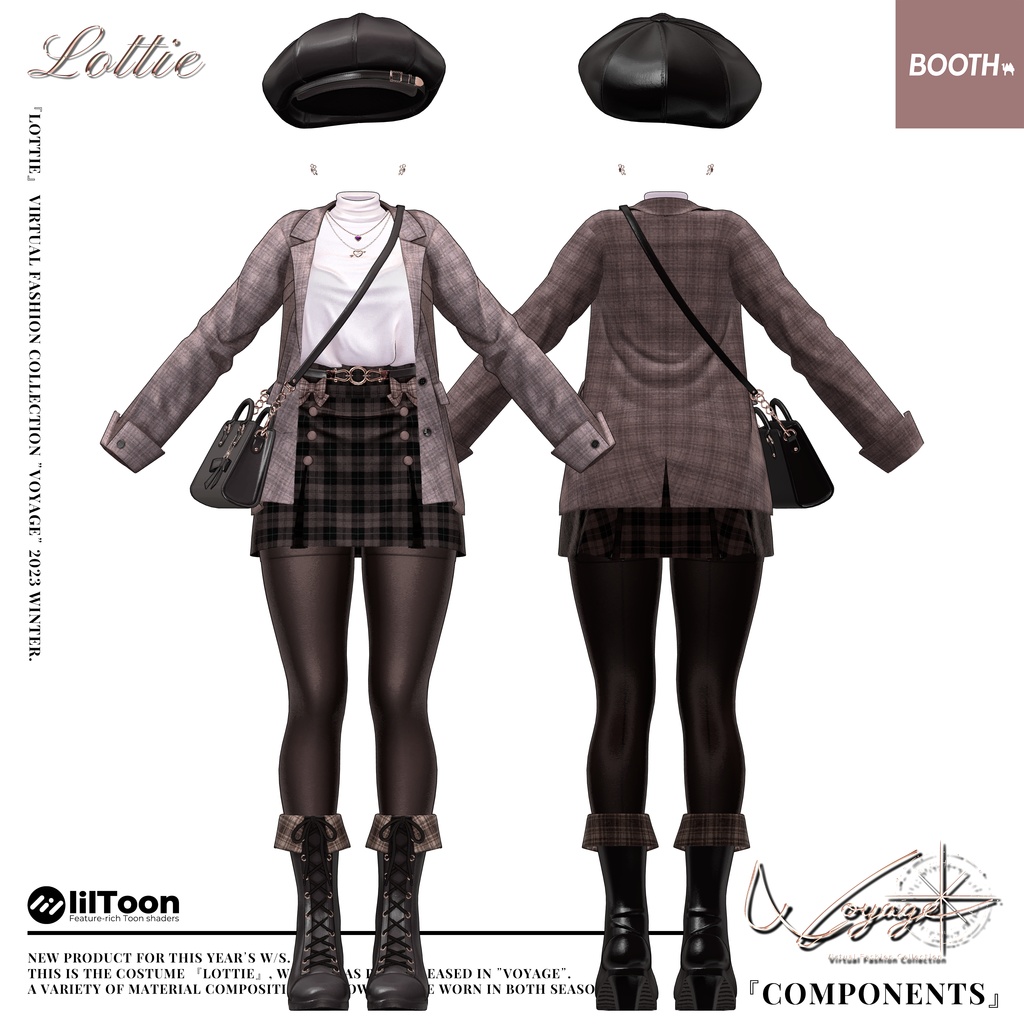 【7アバター対応】✨Lottie✨Voyage出展衣装