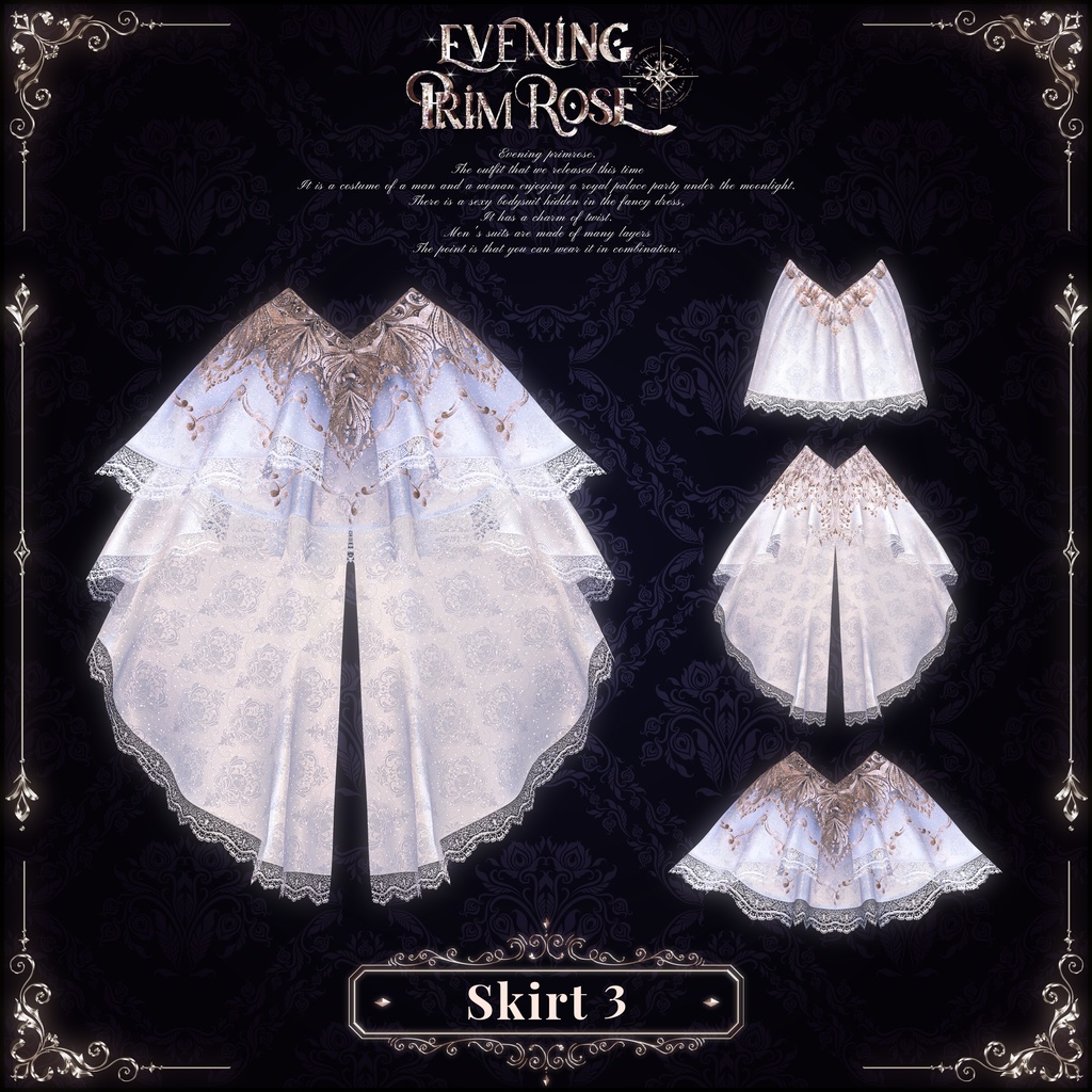 【6アバター対応】🌹Evening_Primrose_F.W🌹