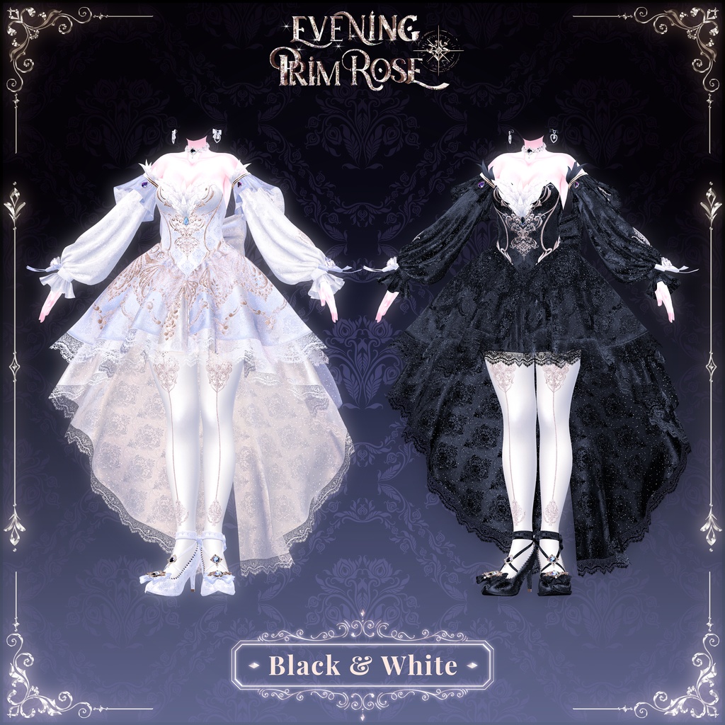 【6アバター対応】🌹Evening_Primrose_F.W🌹