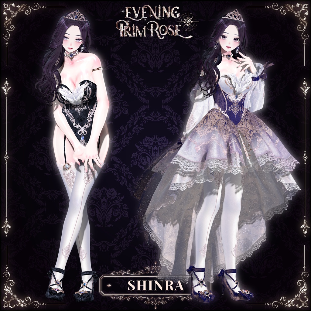 【6アバター対応】🌹Evening_Primrose_F.W🌹