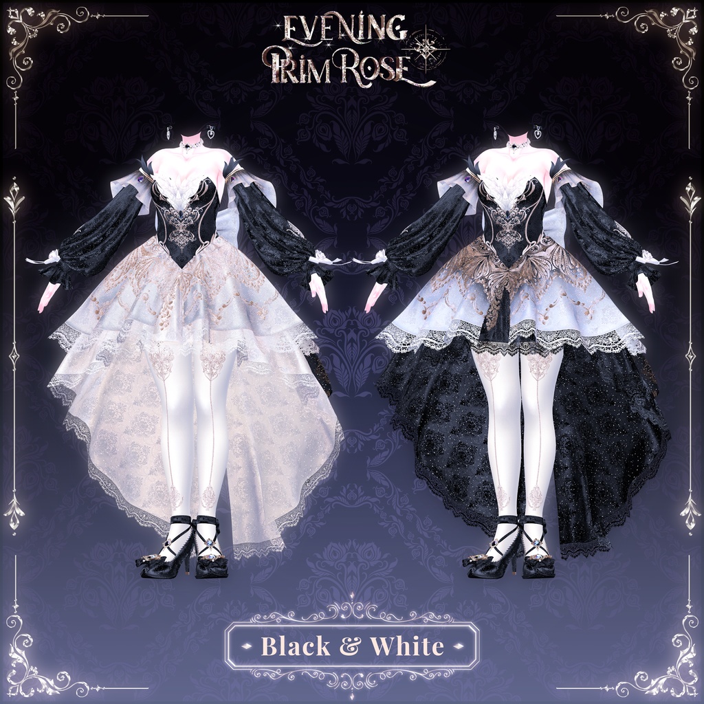 【6アバター対応】🌹Evening_Primrose_F.W🌹