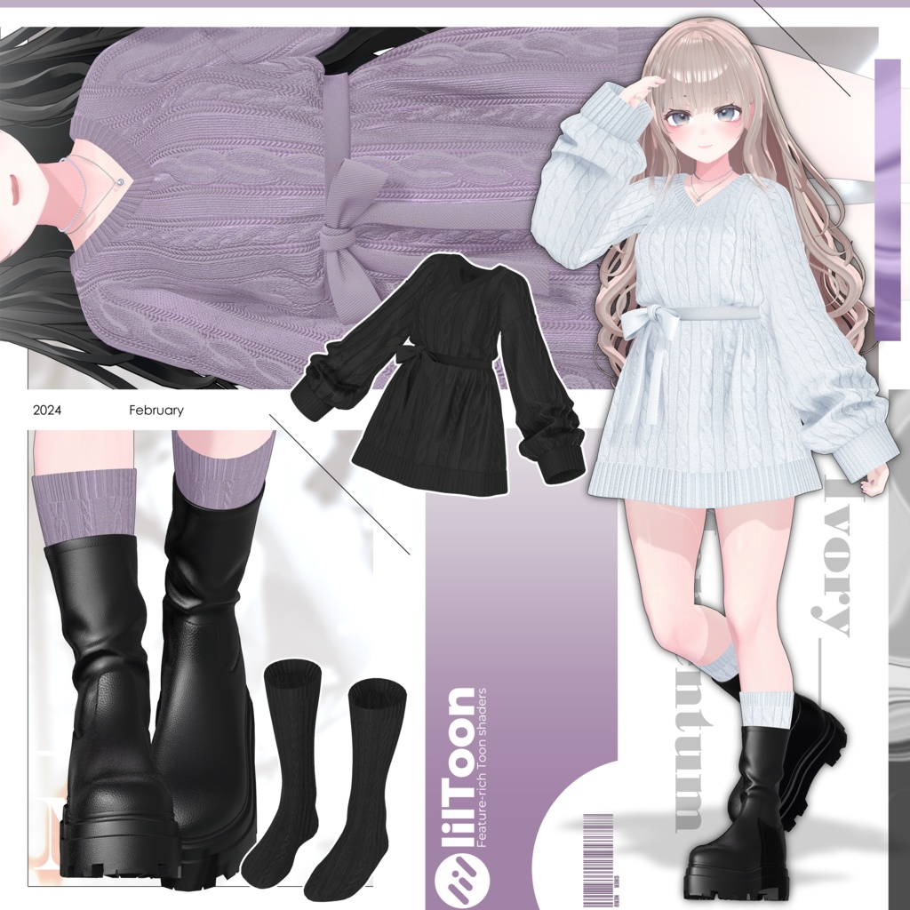 【6アバター対応】✨Ivory_Momentum✨