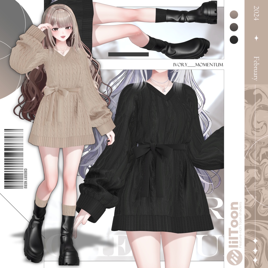 【6アバター対応】✨Ivory_Momentum✨